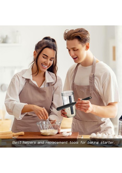 Ekşi Maya Başlangıç Kavanozu Kitleri Yedek Set, Kumaş Kapaklı, Termometre Şeritleri, 2 Spatula, 24 Oz Ekşi Maya Başlangıç Kavanozu Uyumlu (Yurt Dışından) fırsatları