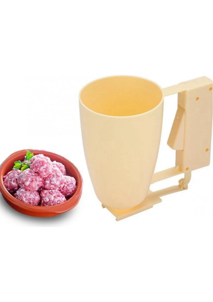 Orta Doğu Köfte Makinesi Elde Taşınabilir Hamur Dağıtıcı Köfte Makinesi Sarı (Yurt Dışından) indirimleri