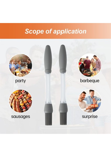 10 Adet Silikon Yağ Fırçası Izgara, Barbekü, Pişirme, Pişirme ve Mutfak Aletleri Için Pasta Fırçaları (Yurt Dışından) fırsatları