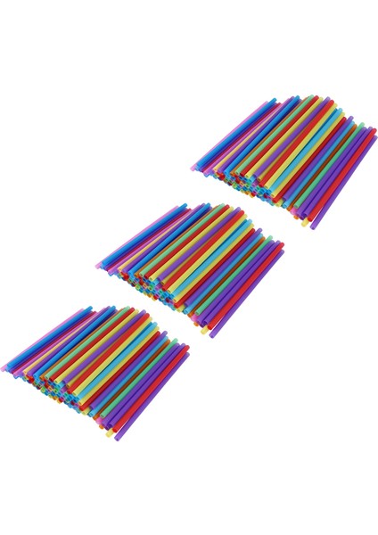 300 Adet 10,3 Inç Jumbo Pipet Smoothie Pipetleri Milkshake Pipetleri Ekstra Geniş Ekstra Uzun Çeşitli Parlak Renkler (Yurt Dışından) modelleri