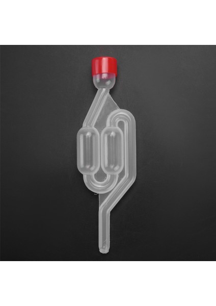 10'lu Paket S Şeklinde Hava Kilidi Ikili Kabarcık Grommet Tek Yönlü Egzoz Contası Vanası Mantarlı Bira Şarap Yapımı Tank Havalandırma Vanası (Yurt Dışından)