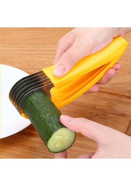Manuel Gıda Dilimleyici, Paslanmaz Çelik Gıda Dilimleyici, El Dilimleyici, Küçük Gıda Dilimleyici, Mutfak Aleti, 5 Adet (Yurt Dışından) fırsatları