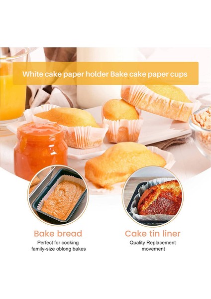 120 Paket Yağ Geçirmez Ekmek Kalıbı Kaplamaları Düz Kenarlı Pişirme Parşömen Kağıdı Yapışmaz Kek Kalıpları Kek Kalıbı Kaplaması (Yurt Dışından) fırsatları