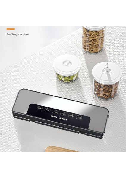 Elektrikli Vakum Makinesi Buzdolabı Gıda Düzenleme Mühürlü Paket Saklama Gıda Saklama Mutfak Pişirme Aletleri Ab Fişi (Yurt Dışından) indirimleri