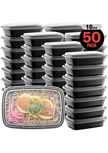 Tekrar Kullanılabilir Yemek Hazırlama Kapları Mikrodalgaya Uygun Gıda Saklama Kapları Kapaklı, Kutuya Konulabilir, Bulaşık Makinesinde Yıkanabilir ve Dondurucuda Kullanılabilir (Yurt Dışından) indirimleri