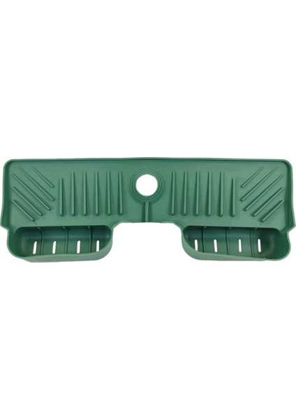 Mutfak Musluğu Emici Mat Lavabo Sıçrama Koruyucu Silikon Drenaj Kurutma Pedi Tezgah Koruma Tepsisi Yeşil (Yurt Dışından)