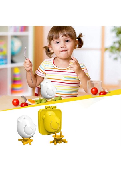 Haşlanmış Yumurta Kalıbı Yumurta Aracı 3D Karikatür Tavuk Kalıbı Kamp Için Tavuk Şeklinde Haşlanmış Yumurtalar Için Kendin Yap Araçları (Yurt Dışından) fırsatları