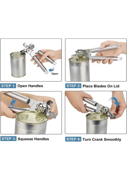 Çok Işlevli Konserve Açacağı Mutfak Dayanıklı Ağır Konserve Açacağı El Aletleri (Yurt Dışından) fiyatları