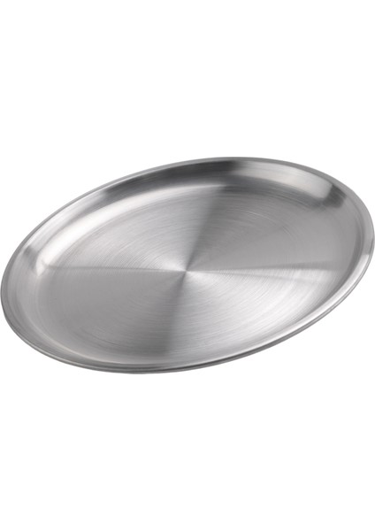 14 cm Paslanmaz Çelik Kemik Tükürük Kabı Gümüş Sığ Tepsi Metal Yemek Diski Yuvarlak Tabak Tatlı Sofra Takımı (Yurt Dışından) fırsatları