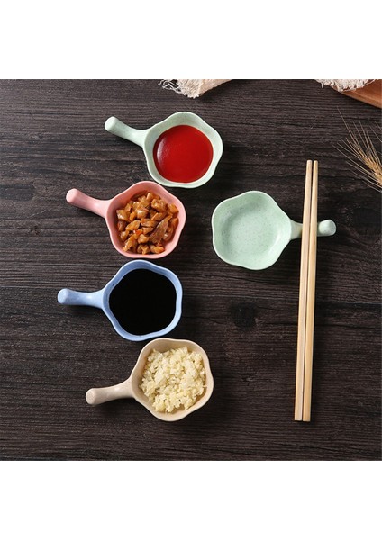 Baharat Tabağı Sos Tabağı Domates Sosu Kabı Mutfak Sos Kasesi Saplı Tabaklar Servis Tabakları Sos Kasesi Yeşil (Yurt Dışından) fiyatları