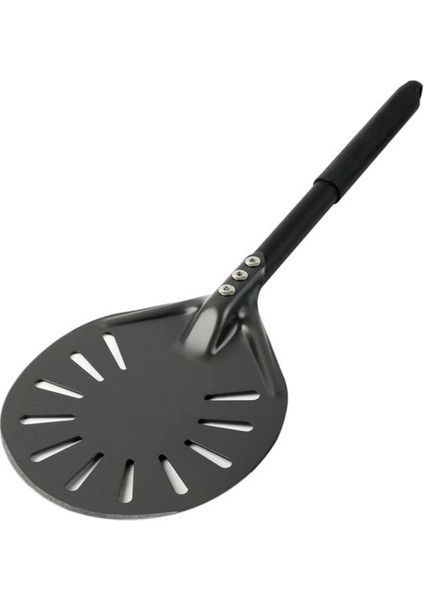 Uzun Saplı Pizza Çevirme Kabı Alüminyum Yapışmaz Pizza Çevirme Kabı Çizilmeye Dayanıklı Pizza Çevirme Küreği (Yurt Dışından)