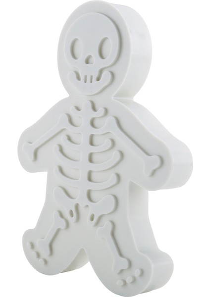 Kafatası Zencefilli Kurabiye Adam Kurabiye Kalıbı Pres Kurabiye Yapıcı 3D Kurabiye Kek Kalıbı (Yurt Dışından)