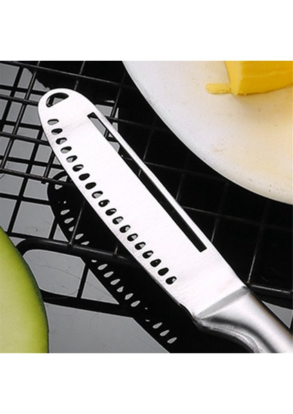 Tereyağı Bıçağı Delik Peynir Tatlı Bıçağı Paslanmaz Çelik Reçel Bıçağı Çatal Bıçak Takımı Tost Kremalı Ekmek Peynir Kesici Mutfak Aletleri (Yurt Dışından) indirimleri