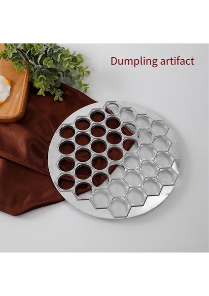Wonton Makinesi Mantı Kalıbı 37 Delikli Alüminyum Alaşımlı Mantı Metal Mantı Yapma Kalıbı Mutfak Wonton Kesme Aleti (Yurt Dışından) fiyatları