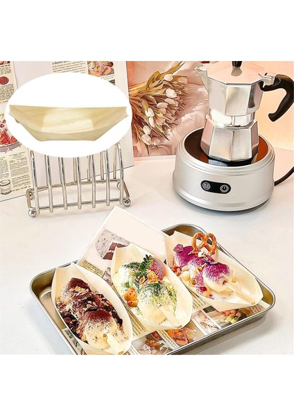 Set Yemek Kasesi, Cımbız ve Fırça ile Çam Ağacından Yapılmış 12 Cm/4 Inç Ahşap Kaseler, Tek Kullanımlık Sofra Takımı (Yurt Dışından) fırsatları