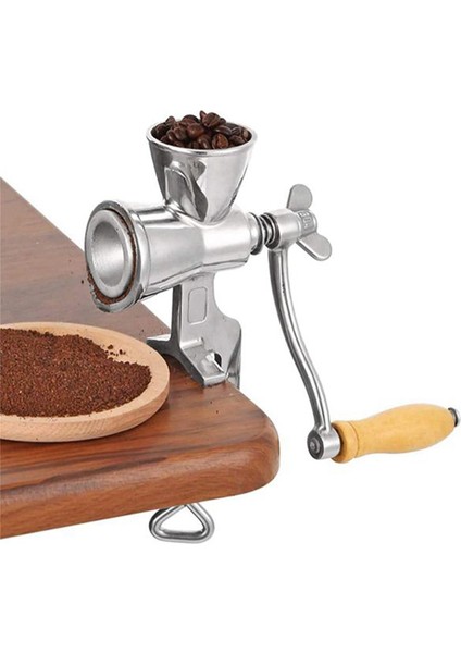 Manuel Tahıl Öğütücü El Kranklı Tahıl Değirmeni Paslanmaz Çelik Ev Mutfak Öğütme Aleti Kahve Mısır Pirinç Soya Fasulyesi (Yurt Dışından) fiyatları