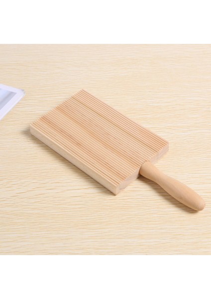 Erişte Ahşap Tereyağı Masası ve Popsicle'lar Kolayca Gerçek Ev Yapımı Makarna Tereyağı Makarna Tahtası Gnocchi Rulosu Yapın (Yurt Dışından) fırsatları