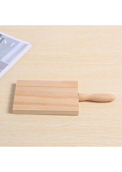 Erişte Ahşap Tereyağı Masası ve Popsicle'lar Kolayca Gerçek Ev Yapımı Makarna Tereyağı Makarna Tahtası Gnocchi Rulosu Yapın (Yurt Dışından) indirimleri