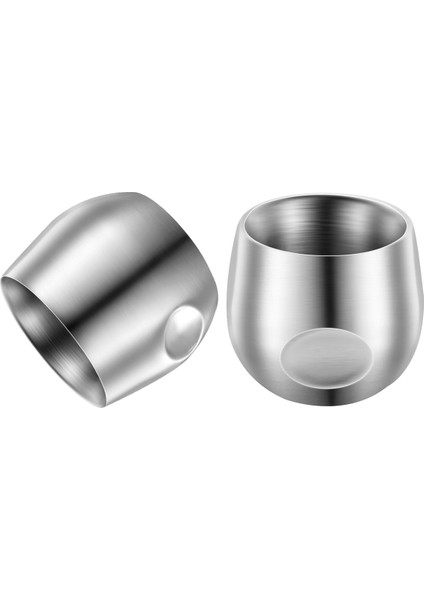 Paslanmaz Çelik Espresso Fincanları 2 Adet, 150 ml Çift Duvarlı Yalıtımlı Kırılmaz Bardak Küçük Bardak Açık Hava Piknikleri Partileri Için (Yurt Dışından) modelleri