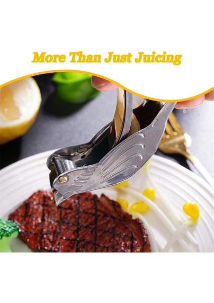 Kuş Limon Sıkacağı Paslanmaz Çelik, Limon Dilimi Sıkacağı, Bira Şişesi Için Limon Sıkacağı, 3 Adet (Yurt Dışından) fiyatları