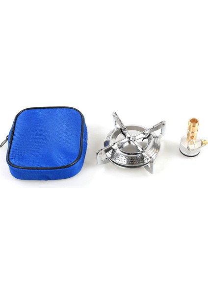 Açık Hava Kamp Mini Gazlı Ocak Isıtıcısı, Saklama Çantalı Katlanabilir Açık Hava Pikniği (Yakıt Dahil Değildir) (Yurt Dışından)