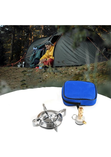 Açık Hava Kamp Mini Gazlı Ocak Isıtıcısı, Saklama Çantalı Katlanabilir Açık Hava Pikniği (Yakıt Dahil Değildir) (Yurt Dışından) fiyatları