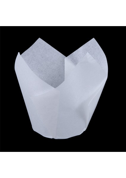 200 Adet Lale Kek Kapları, Kek Kalıpları, Rustik Kek Ambalajı, Kahverengi, Beyaz ve Doğal Renk (Yurt Dışından) fırsatları