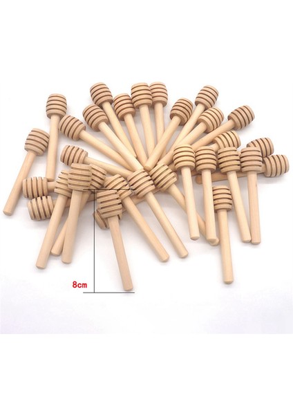 25 Adet Uzun Saplı Ahşap Bal Kaşıkları Karıştırma Çubukları Bal Süzgeci Kavanoz Kahve Süt Çay Malzemeleri Mutfak Aletleri (Yurt Dışından) fiyatları