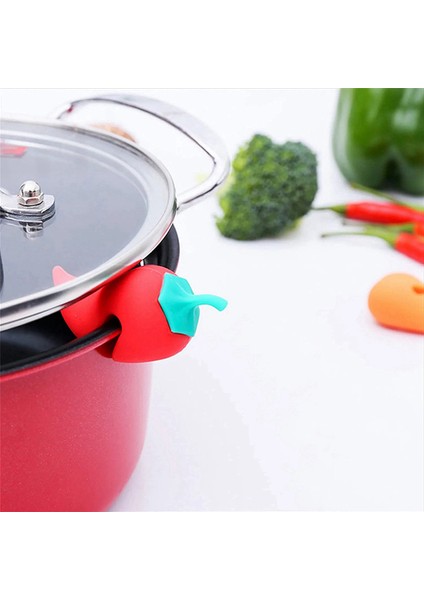 Silikon Tencere Kapağı, Dökülmeyi Önleyici Raf, Isıya Dayanıklı, Taşmayı Önleyici Tıpalar, Tencere Kapağı Kaldırma Tutucu, Mutfak Aleti, Alet (Yurt Dışından) indirimleri