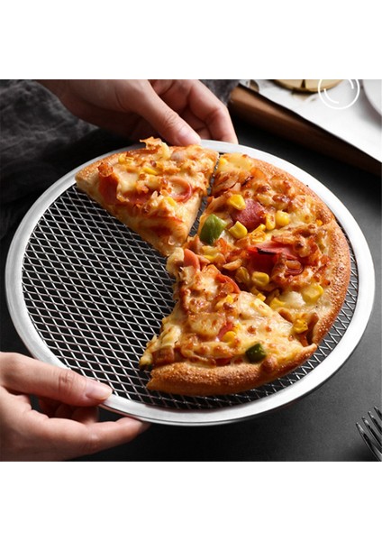 11 Inç Alüminyum Dikişsiz Kenarlı Pizza Pişirme Ekranı - Mükemmel Çıtırlık, Gelişmiş Hava Akışı (Yurt Dışından) modelleri