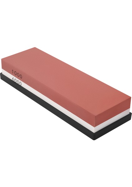 Bileme Taşı, 1000/6000 Grit Bileme Taşı, Kaymaz Silikon Taban ve Açı Kılavuzu ile 2'si 1 Arada Çift Taraflı Bıçak Bileyici (Yurt Dışından) fiyatları