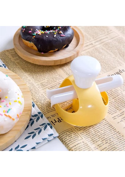 10 Adet Dağıtıcı Donut Makinesi Taşınabilir Waffle Kalıbı Plastik Makine Donut Kek Kalıbı (Yurt Dışından) modelleri