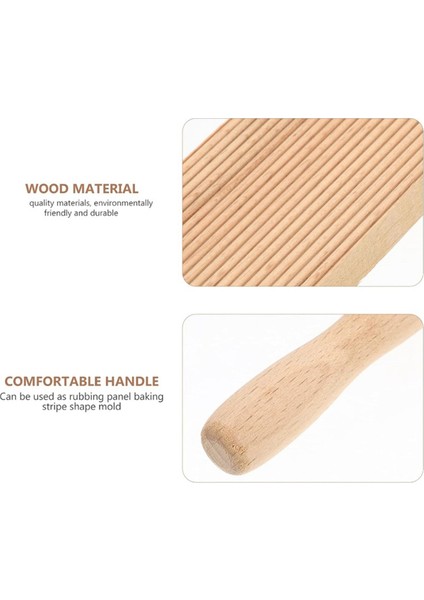 Makarna Yapma Tahtası, Gnocchi Tahtası, Kayın Ağacı Gnocchi Tahtası, Makarna ve Kültürlü Tereyağı Için Hamur Kazıyıcı, A (Yurt Dışından) fiyatları