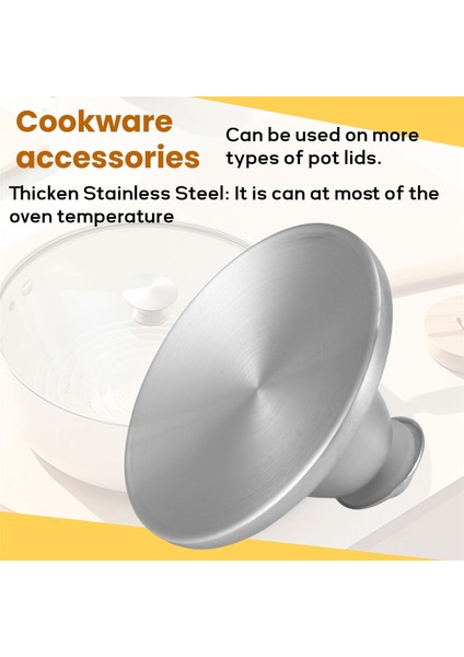 Sap, Tencere ve Diğer Emaye Kaplamalı Dökme Demir Fırın Tencereleri Için Paslanmaz Çelik Yedek Sap 5x2.6cm (Yurt Dışından) indirimleri