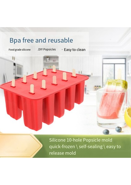 Dondurma Silikon Kalıp Gıda Sınıfı Ev Yapımı Mutfak Silikon Dondurma Kalıbı Dondurma Makinesi (Yurt Dışından) modelleri