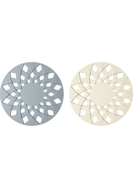 Isı Yalıtımlı Silikon Mat Yüksek Sıcaklığa Dayanıklı Kum Pot Mat Içi Boş Haşlanma Önleyici Masa Tabak Altlığı F (Yurt Dışından)