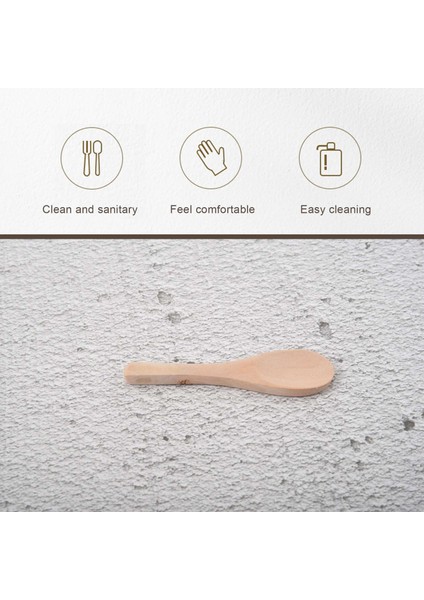 25 Adet Mini El Yapımı Ahşap Kaşık Dondurma Şeker Reçel Bal Kahve Çay Kaşığı Mutfak Sosu Tuz Hardal Kaşığı (Yurt Dışından) fırsatları