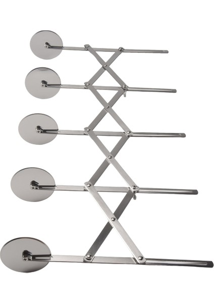 5 Tekerlekli Hamur Kesici Pizza Kesici Çok Tekerlekli Hamur Kesiciler Genişletilebilir Pizza Dilimleyici Fırın Kesici Rulo Hamur Bıçağı (Yurt Dışından) fırsatları