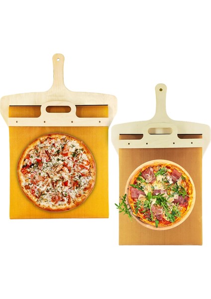 Adet Kayar Pizza Küreği Kayar Pizza Küreği, Pizzayı Mükemmel Şekilde Transfer Eden Pizza Küreği Yapışmaz (Yurt Dışından) fiyatları