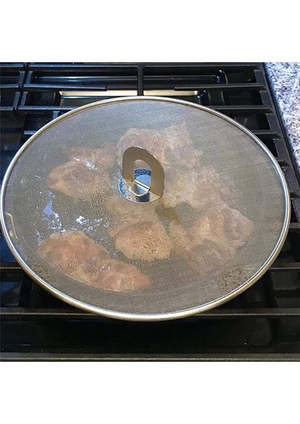 Pişirme Için 3 Parça Yağ Sıçratma Ekranı - Tava Için Paslanmaz Çelik Yağ Sıçratma Ekranı, Yemeklik Yağ Bulaşmasına Son (Yurt Dışından) fiyatları