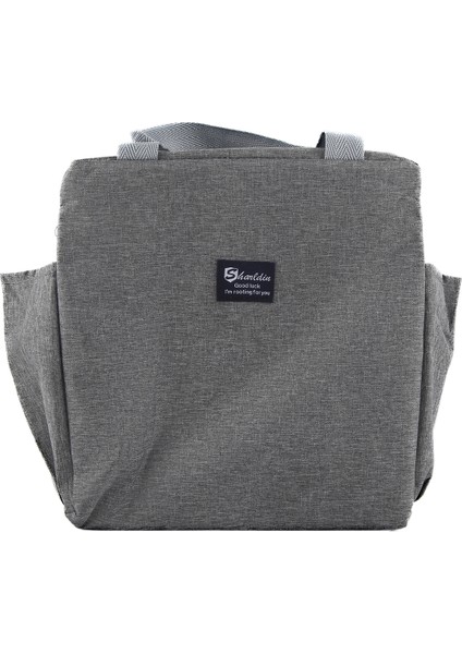 Çift Yan Cepli Yalıtımlı Öğle Yemeği Çantası Termal Öğle Yemeği Çantası Kadın Erkek Yetişkin Büyük Kapasiteli Iş, Okul, Ofis Için (Yurt Dışından)