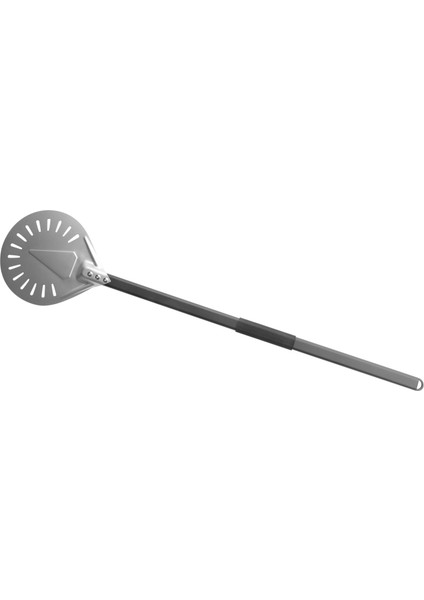 Uzun Saplı 9 Inç Delikli Çıkarılabilir Pizza Çevirme Kabı Pizza Küreği Alüminyum Pizza Kabı Kürek Kabı (Yurt Dışından)