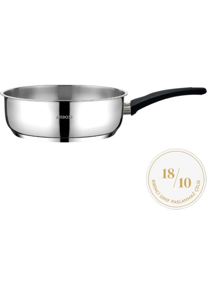 Siena Pro 2 Parça Paslanmaz Çelik Tava Seti modelleri