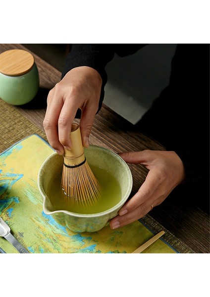 Ağızlı ve Çırpıcılı Match Kase, Matcha Kepçesi Matcha Chasen Tutucu - Matcha Çay Seremonisi Için 4 Parçalı Mükemmel Matcha Seti (Yurt Dışından) fiyatları
