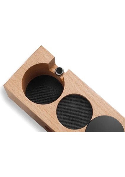 Kahve Tamper Tutucu Filtre Standı Ahşap Taban Espresso Tamper Standı Mat Rafı 58MM Kahve Tamper Tutucu Ahşap Taban (Yurt Dışından) fırsatları