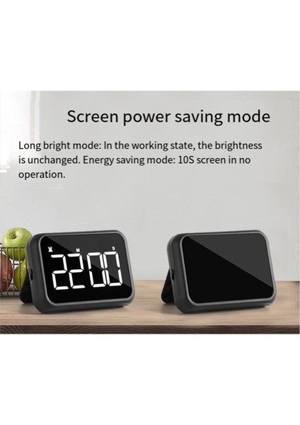 Çocuklar Için Zamanlayıcı, Mutfak Zamanlayıcıları, Yemek Pişirme Için Dijital Zamanlayıcı, Egzersiz, Çalışma Için Manyetik Geri Sayım Zamanlayıcısı, Fırın Siyah (Yurt Dışından) fiyatları