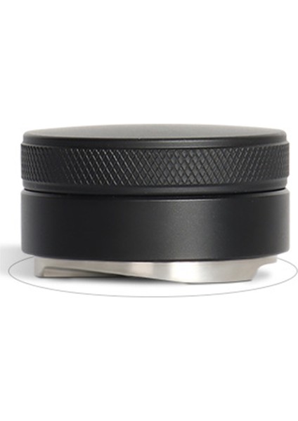 51 mm Portafilter Kahve Dağıtıcısına Uygun Espresso Dağıtım Aracı/seviyeleyici 3 Açı Eğimli Ayarlanabilir Avuç Içi Tamper (Yurt Dışından)