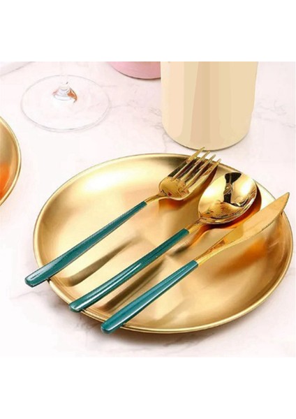 Paslanmaz Çelik Yuvarlak Tabak Kamp Yemekleri Paslanmaz Istiflenebilir Yemek Servis Tabağı 23 cm (Yurt Dışından) modelleri