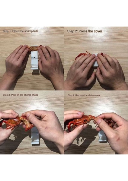 12 Parça Kerevit Soyucu, Kerevit Ayıklayıcı, Kerevit Kabuğu Çıkarıcı, Taşınabilir Mutfak Kerevit Soyma Aleti (Yurt Dışından) modelleri