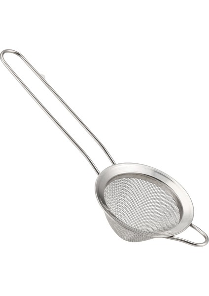 Paslanmaz Çelik Küçük Süzgeç Ince Gözlü Süzgeç, Kokteyller, Çaylar, Otlar, Kahveler ve Içecekler Için Mini Kokteyl Süzgeci (Yurt Dışından) fırsatları